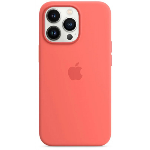 Чехол Apple Silicone Case с MagSafe Pink Pomelo (1:1) для iPhone 13