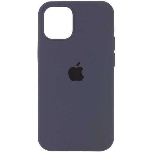 Чехол Silicone Case Dark Grey (HC) для iPhone 13