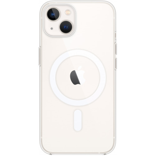 Чехол Apple Silicone Case с MagSafe Clear (1:1) для iPhone 13