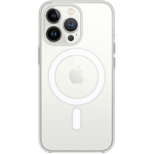 Чехол Apple Silicone Case с MagSafe Clear (1:1) для iPhone 13 Pro 