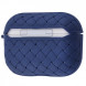 Чехол Weaving Case for AirPods Pro (Blue)