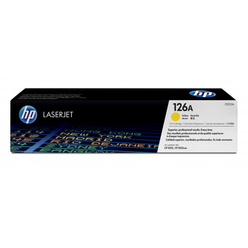 Картридж HP 126A CLJ CP1025/M175/M275 Yellow (1000 стр)
