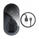 Беспроводное зарядное устройство Baseus Simple 2-in-1 Wireless Charger Pro Edition Transparent (WXJK-CA02)
