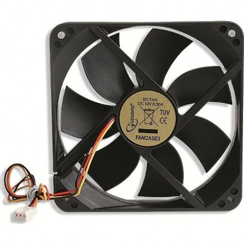 Вентилятор Gembird FANCASE3 120х120х25мм 3pin