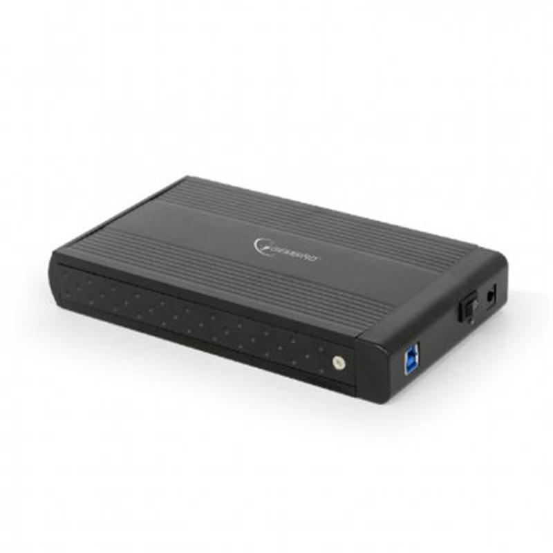 Внешний карман Gembird SATA HDD 3.5″, USB 3.0, Black (EE3-U3S-3)
