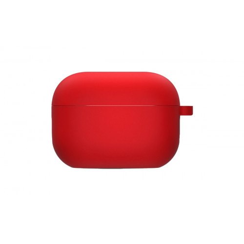 Чехол с микрофиброй для Airpods Pro (Красный /  Red)