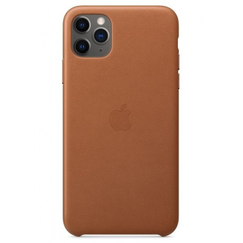 Шкіряний чохол Apple Leather Case Saddle Brown з MagSafe (1:1) для iPhone 12 mini
