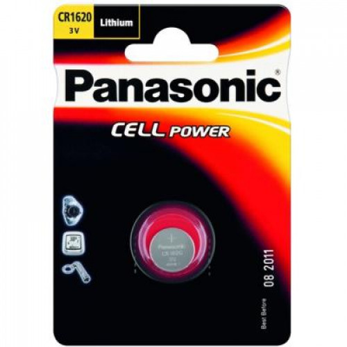 Батарейка Panasonic CR 1620 BLI 1 LITHIUM (CR-1620EL/1B)