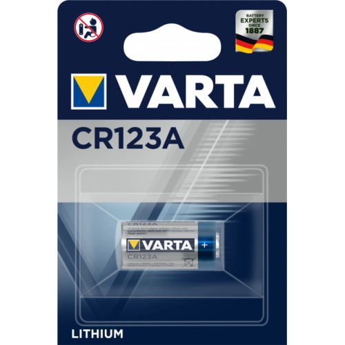 Батарейка VARTA CR 123A BLI 1 LITHIUM (06205301401)