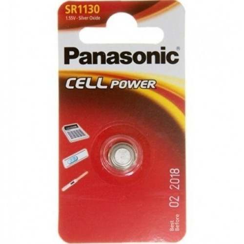 Батарейка Panasonic SR 1130 BLI 1 (SR-1130EL/1B)