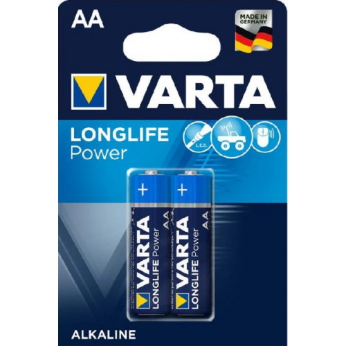 Батарейка VARTA LONGLIFE Power AA BLI 2 ALKALINE (04906121412)