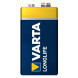 Батарейка VARTA LONGLIFE 6LR61 BLI 1 ALKALINE (04122101411)