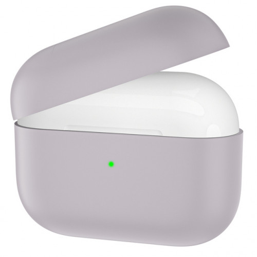 Чехол Silicone case Ultra Thin AirPods Pro Lavender Ash