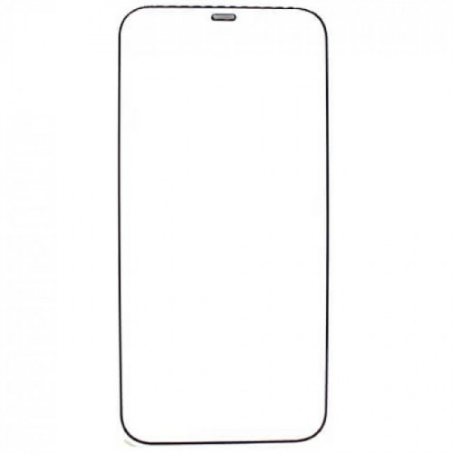 Защитное стекло iPhone 12 / 12 Pro (Black) iLera DeLuxe FullCover