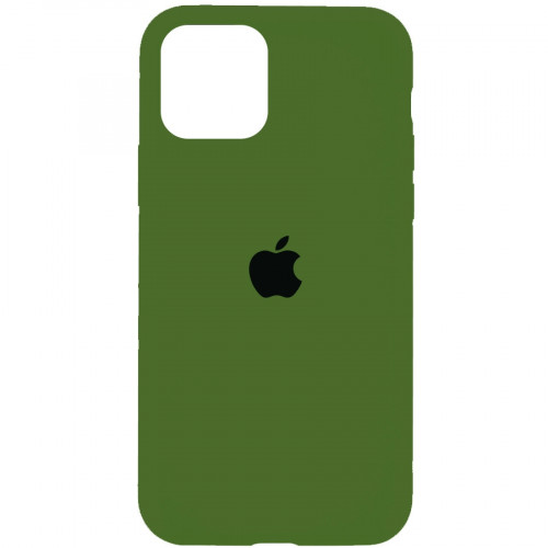 Чехол Silicone Case Army Green (HC) для iPhone 12 / 12 Pro