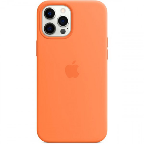 Чехол Silicone Case Apricot Orange (HC) для iPhone 12 Pro Max