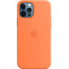 Чохол Apple Silicone Case з MagSafe Kumquat (1:1) для iPhone 12/12 Pro
