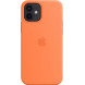 Чохол Apple Silicone Case з MagSafe Kumquat (1:1) для iPhone 12/12 Pro