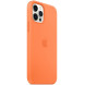 Чохол Apple Silicone Case з MagSafe Kumquat (1:1) для iPhone 12/12 Pro
