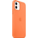 Чохол Apple Silicone Case з MagSafe Kumquat (1:1) для iPhone 12/12 Pro