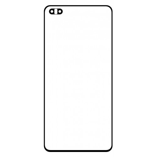 Защитное стекло 5D Huawei P40 (Black)