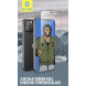 Защитное стекло 2.5D iPhone 12 / 12 Pro (Black) Blueo Tempered Glass Silk Narrow Border