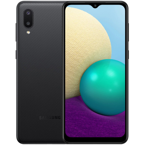Samsung Galaxy A02 2021 A022G 2/32GB Black (SM-A022GZKBSEK) UA