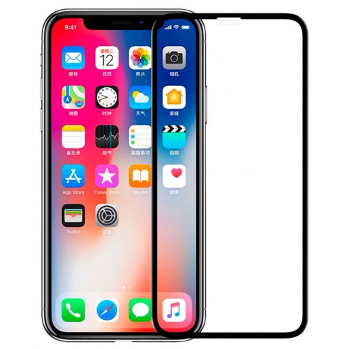 Защитное стекло IPhone 12/12 Prо (Black) Matte