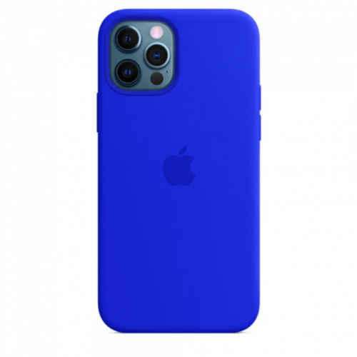 Чохол Silicone Case Ultramarine (HC) для iPhone 12/12 Pro
