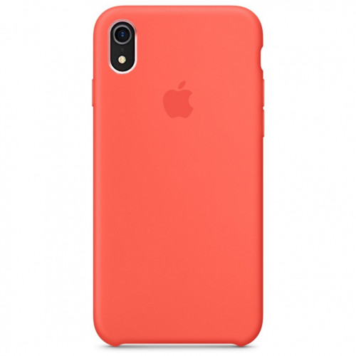 Силіконовий чохол Apple Silicone Case Nectarine (HC) для iPhone XR