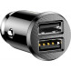 АЗУ Baseus Grain Car Charger 3.1A dual-USB Black (CCALL-ML01)