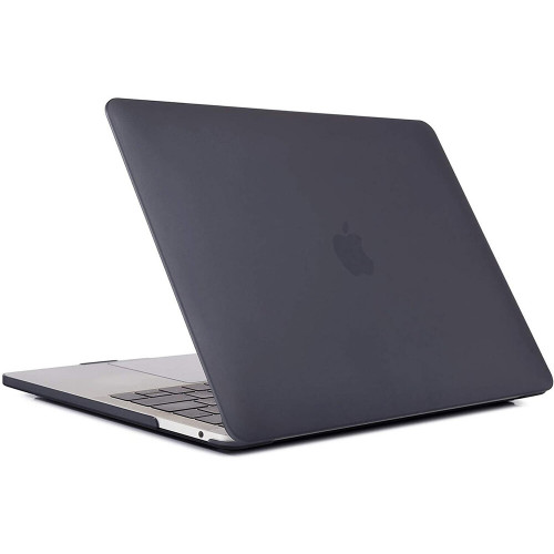 Чехол пластиковый Soft Touch Matte для MacBook Pro 13″ (2020) Black 