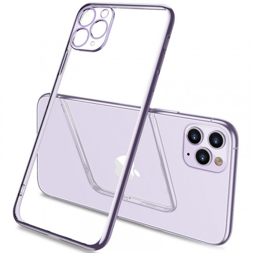 Чохол з окантовкою Full Camera Apple iPhone 11 Pro (Сіреневий)