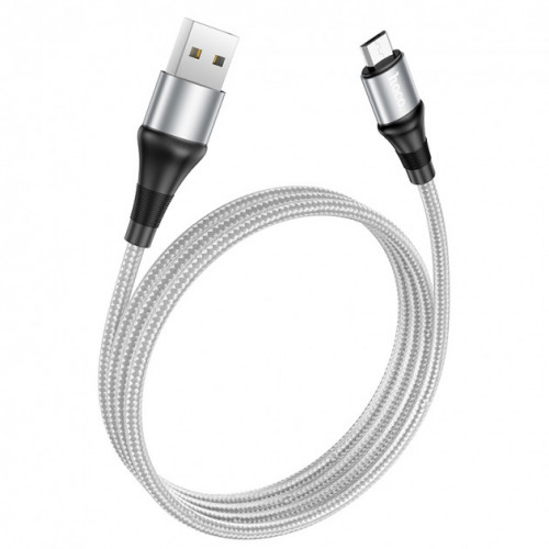 Кабель Hoco X50 ″Excellent″ USB to MicroUSB (1m) Grey