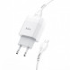 СЗУ Hoco C73A (2USB/2.4A) + lightning White