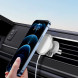 Автодержатель с беспроводной зарядкой QC 3.0 15W (Type-C Version)