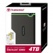 Внешний жесткий диск HDD 2.5 4TB Transcend StoreJet 25M3 Iron Gray Slim (TS4TSJ25M3S)