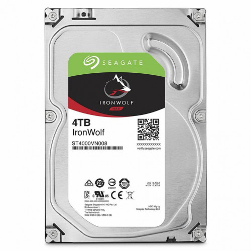 HDD SATA 4.0TB Seagate IronWolf NAS 5900rpm 64MB (ST4000VN008)