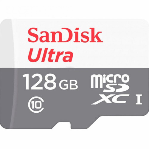 Карта памяти SanDisk 128GB microSDHC C10 UHS-I R100MB/s Ultra