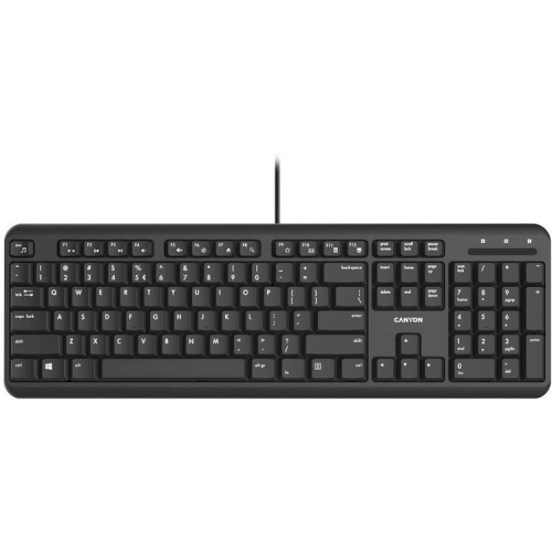 Клавіатура Canyon CNS-HKB02-RU Black USB