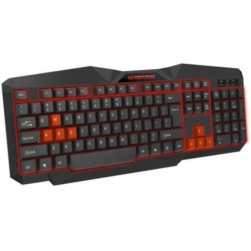 Клавіатура Esperanza EGK201 Red USB (EGK201RUA)