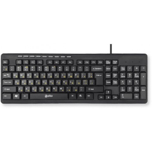 Клавиатура Piko KB-008 Black (1283126467103) USB