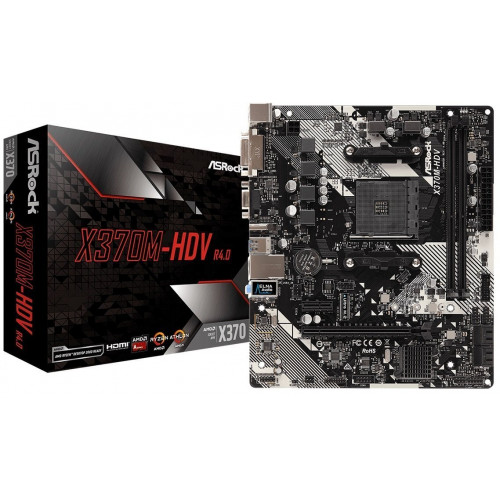 Материнская плата ASRock X370M-HDV R4.0 sAM4