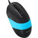 Мышь A4Tech FM10 Black/Blue USB