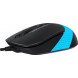 Мышь A4Tech FM10 Black/Blue USB