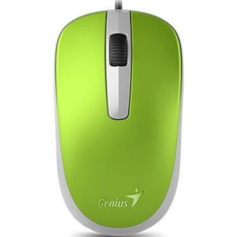 Мышь Genius DX-120 Green USB (31010105105)