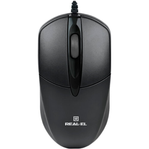 Мышь REAL-EL RM-211 Black USB