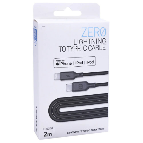 Кабель Momax Zero Type C To Lightning Cable 2.0m (DL38D)