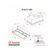 Витяжка Perfelli BI 6672 WH LED