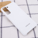 Чехол Silicone Cover Samsung Galaxy S21 (Белый / White)